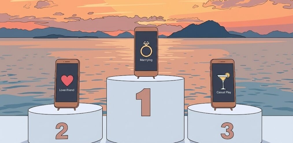 【目的別】沖縄・地方40代のマッチングアプリおすすめTOP3