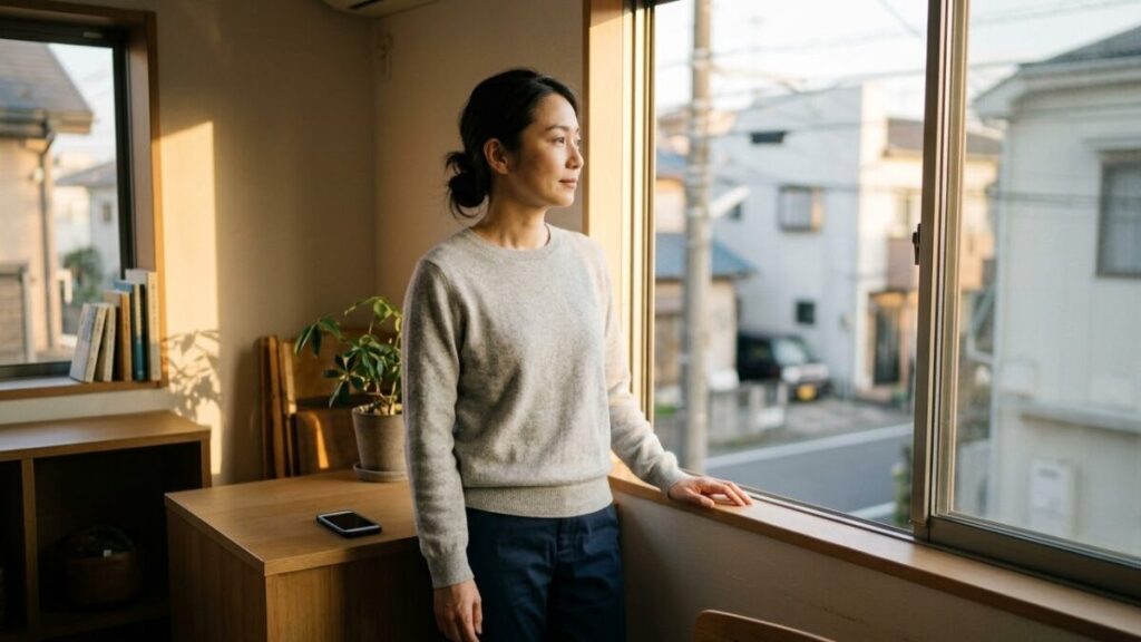 居酒屋で自然体な会話を楽しむ男女。信頼関係を築き食事に誘うというマッチングアプリのメッセージのコツを経て実現した、等身大のデート。