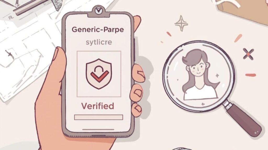 ワクワクメールのレビューの観点で、日本人が認証や確認ポイントを使い安全に見極めるイメージ画像